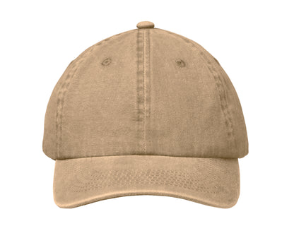 Baseball Kappe. 6 Panele. Verstellbarer Klettverschluss. Vintage-Style. 6 farblich abgestimmte umstickte Belüftungslöcher.