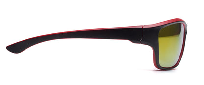Sport-Sonnenbrille mit verspiegelten Gläsern. UV400-Schutz.