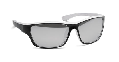 Sport-Sonnenbrille mit verspiegelten Gläsern. UV400-Schutz.