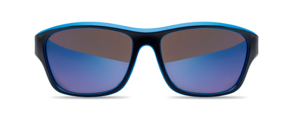 Sport-Sonnenbrille mit verspiegelten Gläsern. UV400-Schutz.