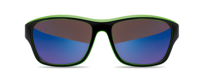 Sport-Sonnenbrille mit verspiegelten Gläsern. UV400-Schutz.