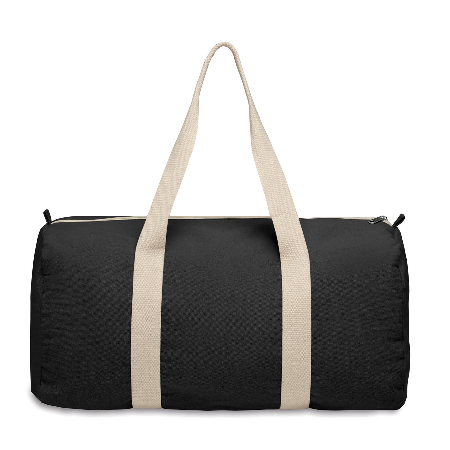Sport- oder Reisetasche aus 320 g/m² (recycelte Baumwolle 80% und recycelter Polyester