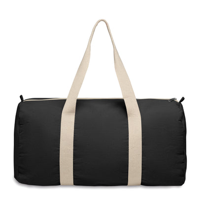 Sport- oder Reisetasche aus 320 g/m² (recycelte Baumwolle 80% und recycelter Polyester