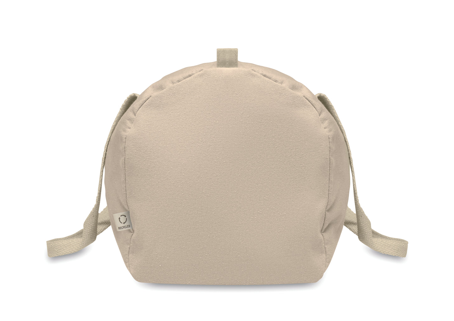 Sport- oder Reisetasche aus 320 g/m² (recycelte Baumwolle 80% und recycelter Polyester