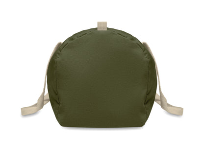 Sport- oder Reisetasche aus 320 g/m² (recycelte Baumwolle 80% und recycelter Polyester