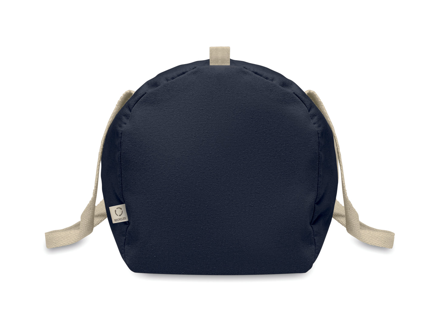 Sport- oder Reisetasche aus 320 g/m² (recycelte Baumwolle 80% und recycelter Polyester