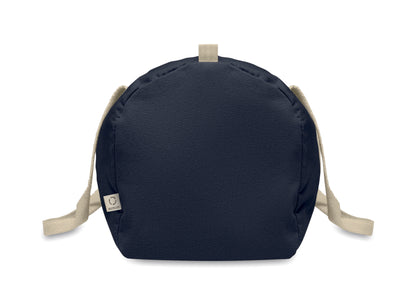 Sport- oder Reisetasche aus 320 g/m² (recycelte Baumwolle 80% und recycelter Polyester