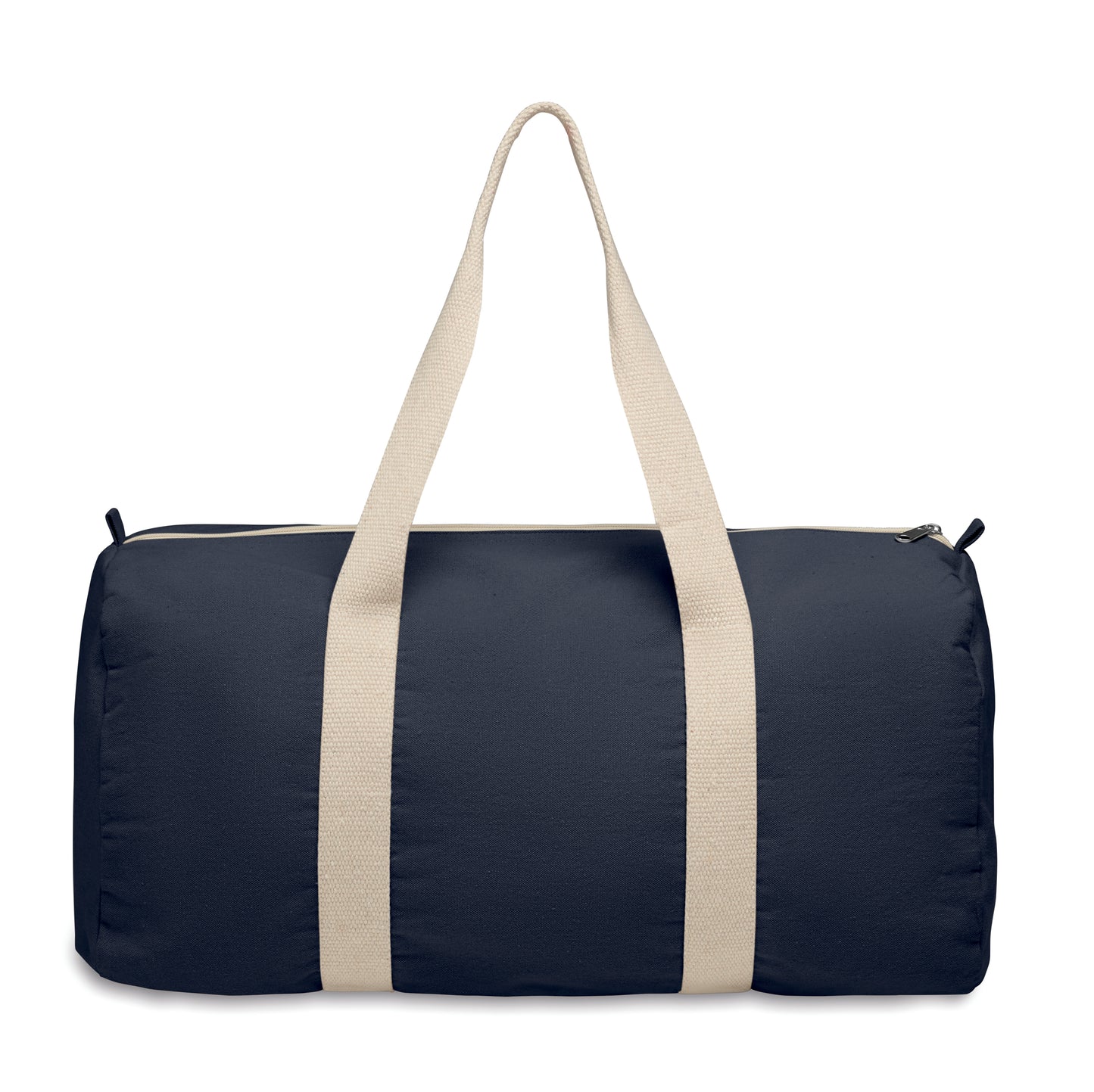 Sport- oder Reisetasche aus 320 g/m² (recycelte Baumwolle 80% und recycelter Polyester