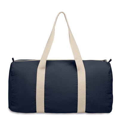Sport- oder Reisetasche aus 320 g/m² (recycelte Baumwolle 80% und recycelter Polyester