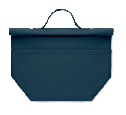 Kühltasche aus aus recyceltem Polycotton (70% recycelte Baumwolle 30% recycelter Polyester) mit
