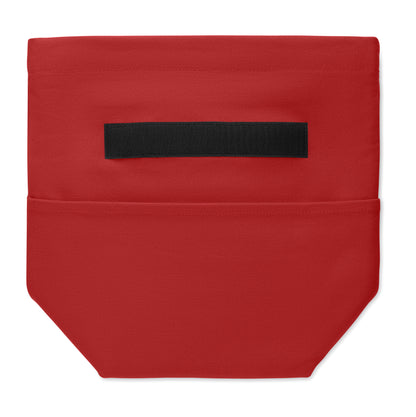 Kühltasche aus aus recyceltem Polycotton (70% recycelte Baumwolle 30% recycelter Polyester) mit