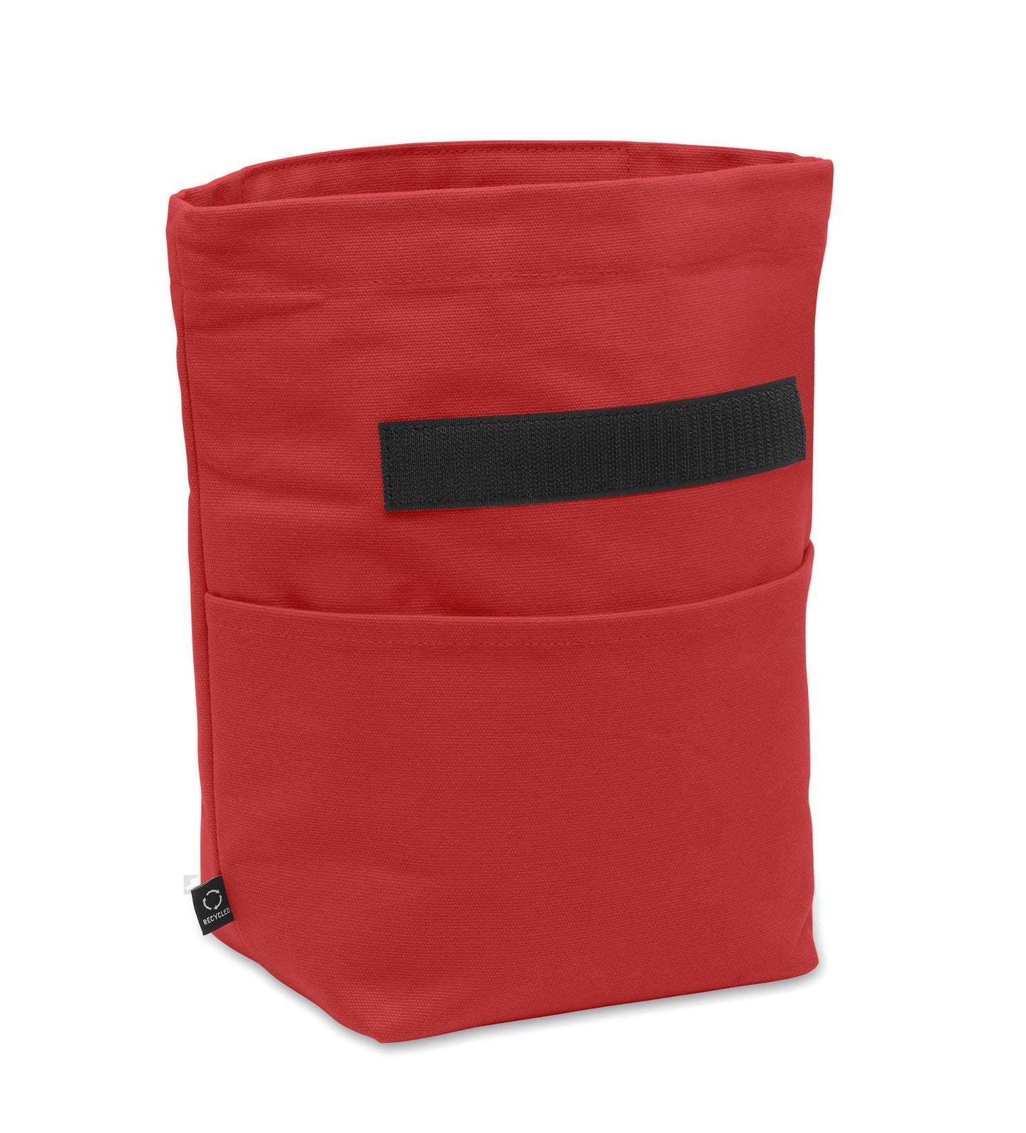 Kühltasche aus aus recyceltem Polycotton (70% recycelte Baumwolle 30% recycelter Polyester) mit