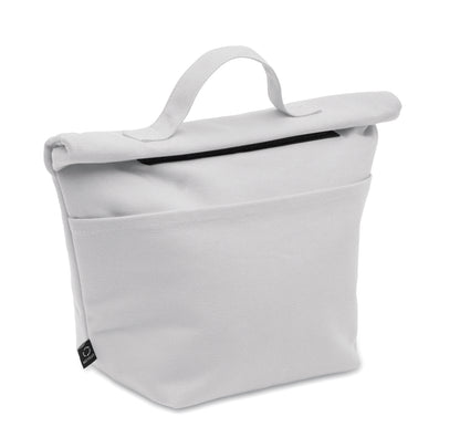 Kühltasche aus aus recyceltem Polycotton (70% recycelte Baumwolle 30% recycelter Polyester) mit