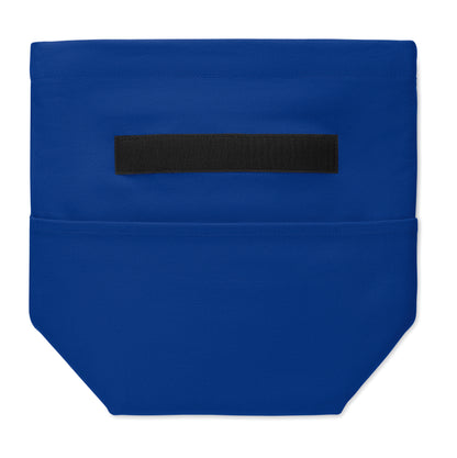 Kühltasche aus aus recyceltem Polycotton (70% recycelte Baumwolle 30% recycelter Polyester) mit