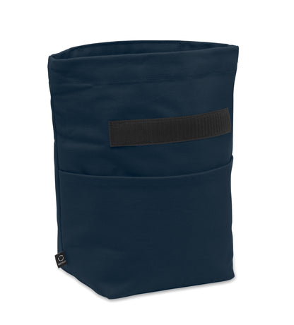 Kühltasche aus aus recyceltem Polycotton (70% recycelte Baumwolle 30% recycelter Polyester) mit