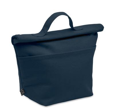 Kühltasche aus aus recyceltem Polycotton (70% recycelte Baumwolle 30% recycelter Polyester) mit