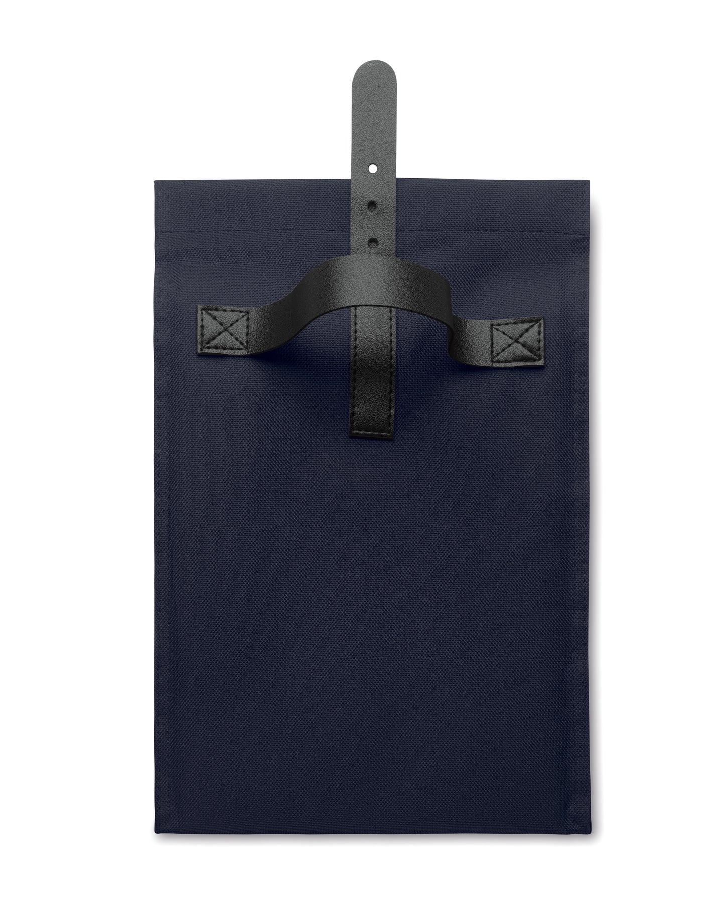 Lunch-Kühltasche aus 600D RPET-Polyester mit Rolltop. Tragegriff und Verschluss aus PU. Isolierung: