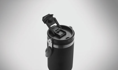 Doppelwandiger Trinkbecher aus recyceltem Edelstahl (90 % recycelter Edelstahl und 10 %