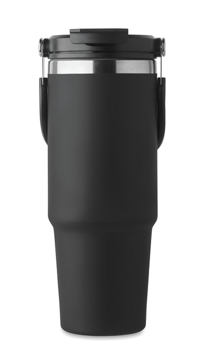 Doppelwandiger Trinkbecher aus recyceltem Edelstahl (90 % recycelter Edelstahl und 10 %