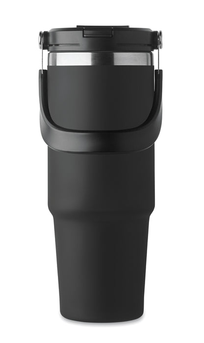 Doppelwandiger Trinkbecher aus recyceltem Edelstahl (90 % recycelter Edelstahl und 10 %
