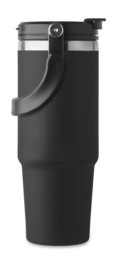 Doppelwandiger Trinkbecher aus recyceltem Edelstahl (90 % recycelter Edelstahl und 10 %