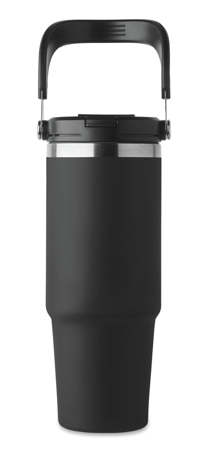 Doppelwandiger Trinkbecher aus recyceltem Edelstahl (90 % recycelter Edelstahl und 10 %