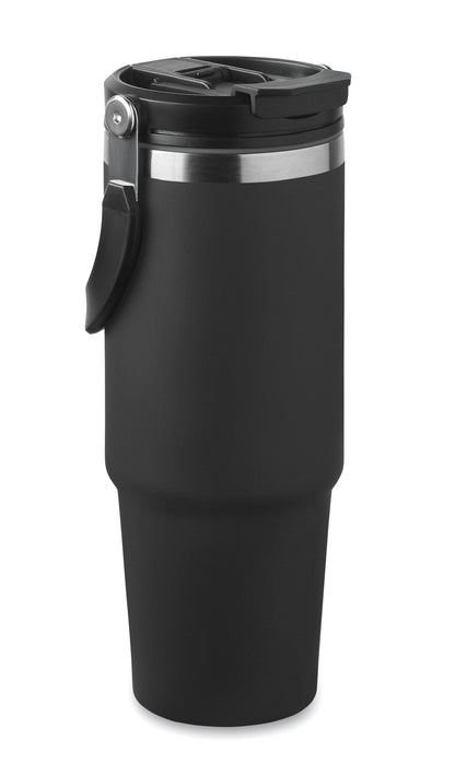 Doppelwandiger Trinkbecher aus recyceltem Edelstahl (90 % recycelter Edelstahl und 10 %