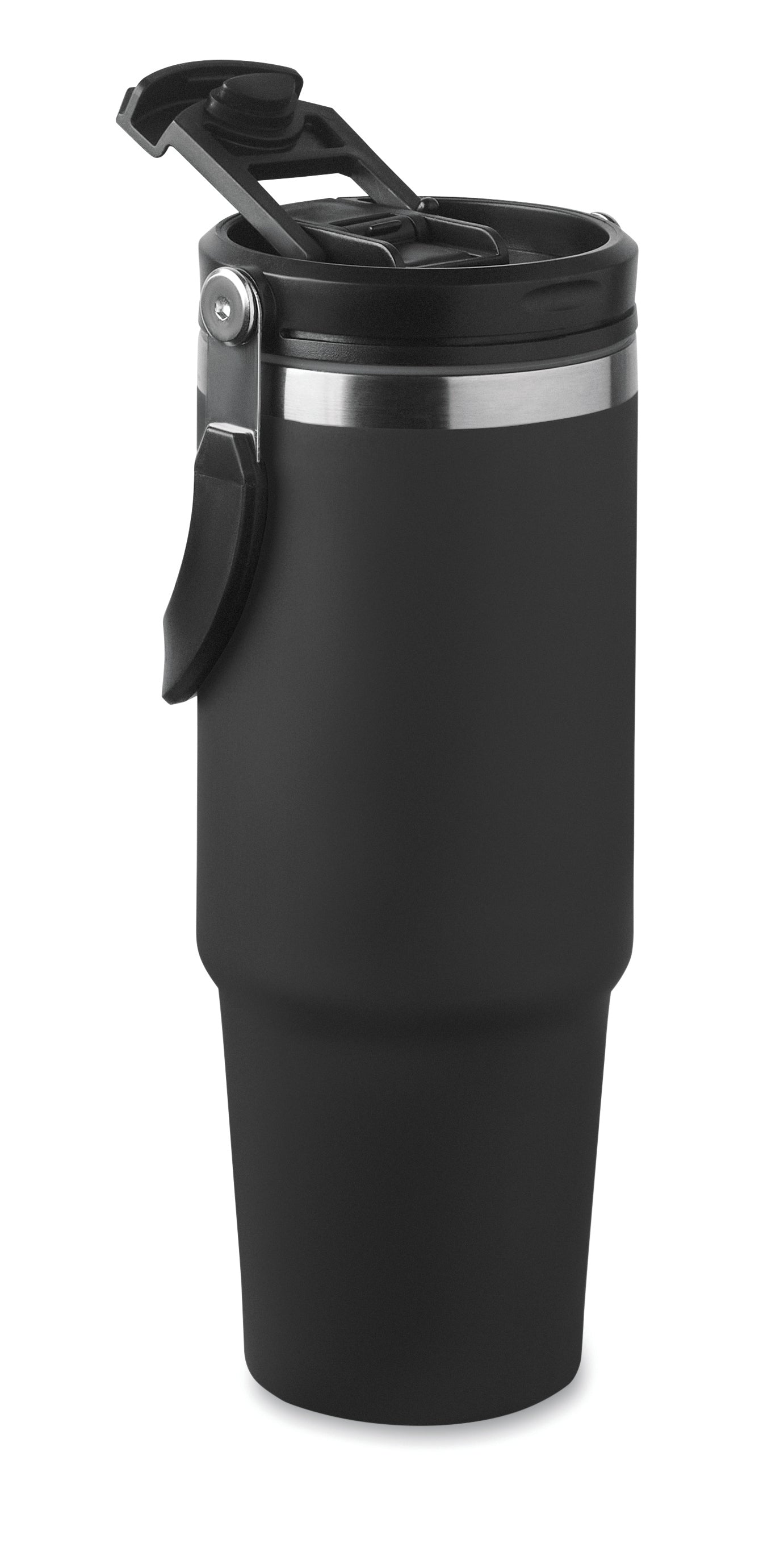 Doppelwandiger Trinkbecher aus recyceltem Edelstahl (90 % recycelter Edelstahl und 10 %