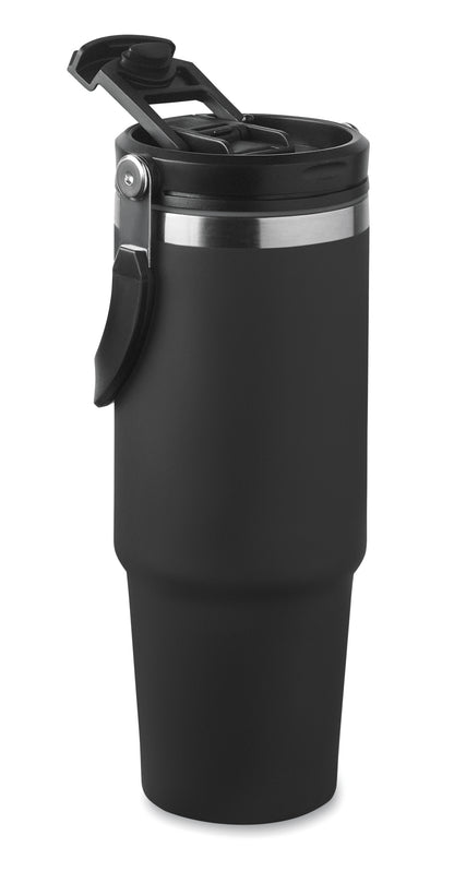 Doppelwandiger Trinkbecher aus recyceltem Edelstahl (90 % recycelter Edelstahl und 10 %