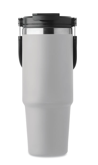 Doppelwandiger Trinkbecher aus recyceltem Edelstahl (90 % recycelter Edelstahl und 10 %