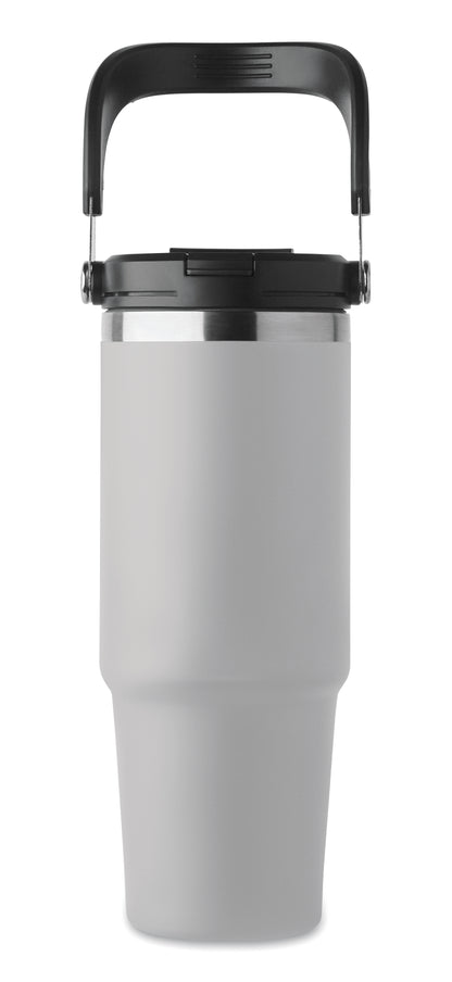 Doppelwandiger Trinkbecher aus recyceltem Edelstahl (90 % recycelter Edelstahl und 10 %