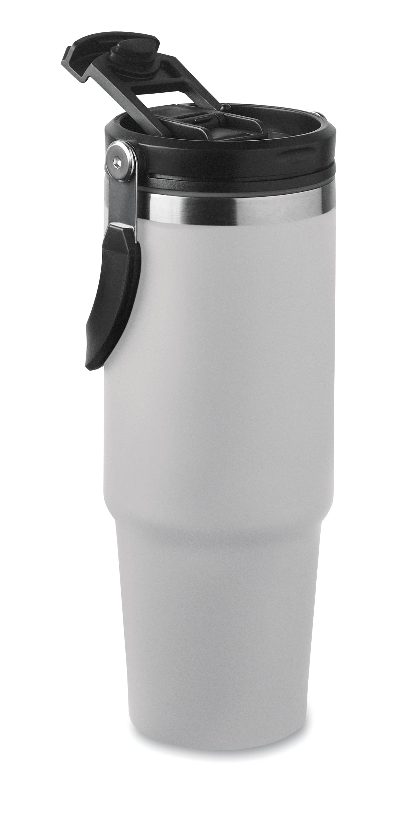 Doppelwandiger Trinkbecher aus recyceltem Edelstahl (90 % recycelter Edelstahl und 10 %
