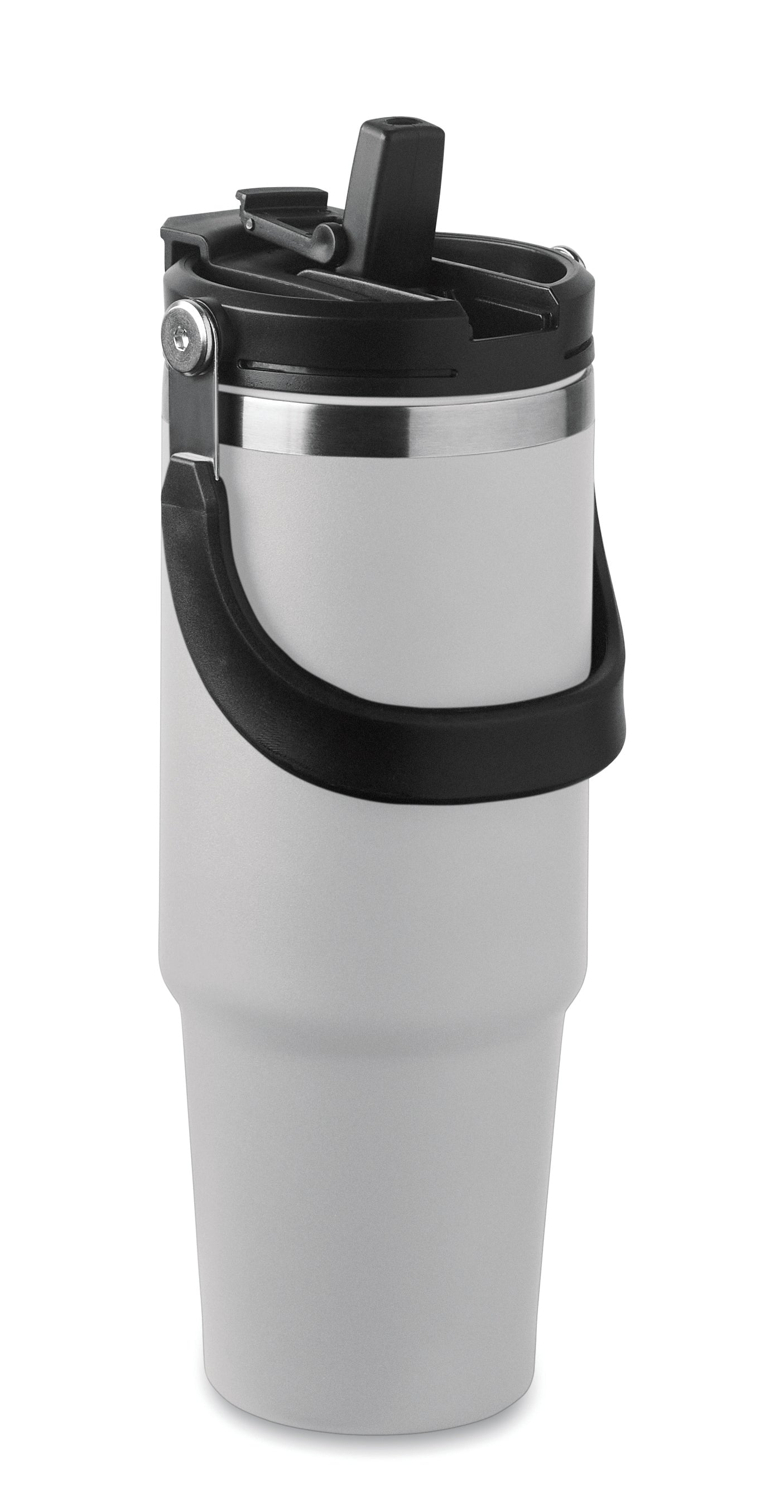 Doppelwandiger Trinkbecher aus recyceltem Edelstahl (90 % recycelter Edelstahl und 10 %