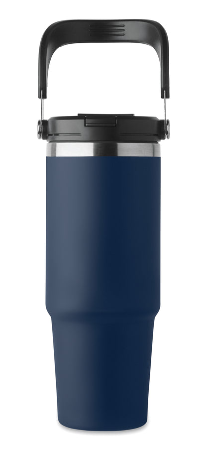 Doppelwandiger Trinkbecher aus recyceltem Edelstahl (90 % recycelter Edelstahl und 10 %