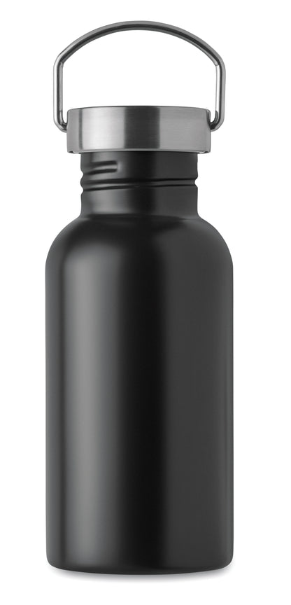 Einwandige Flasche aus recyceltem Edelstahl (90 % recycelter Edelstahl und 10 %