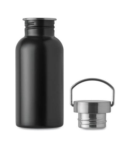 Einwandige Flasche aus recyceltem Edelstahl (90 % recycelter Edelstahl und 10 %