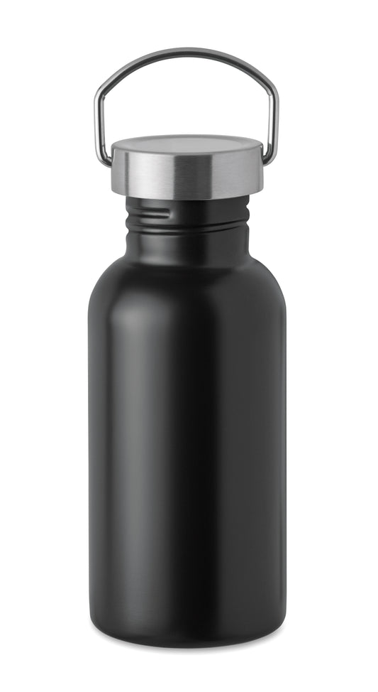 Einwandige Flasche aus recyceltem Edelstahl (90 % recycelter Edelstahl und 10 %