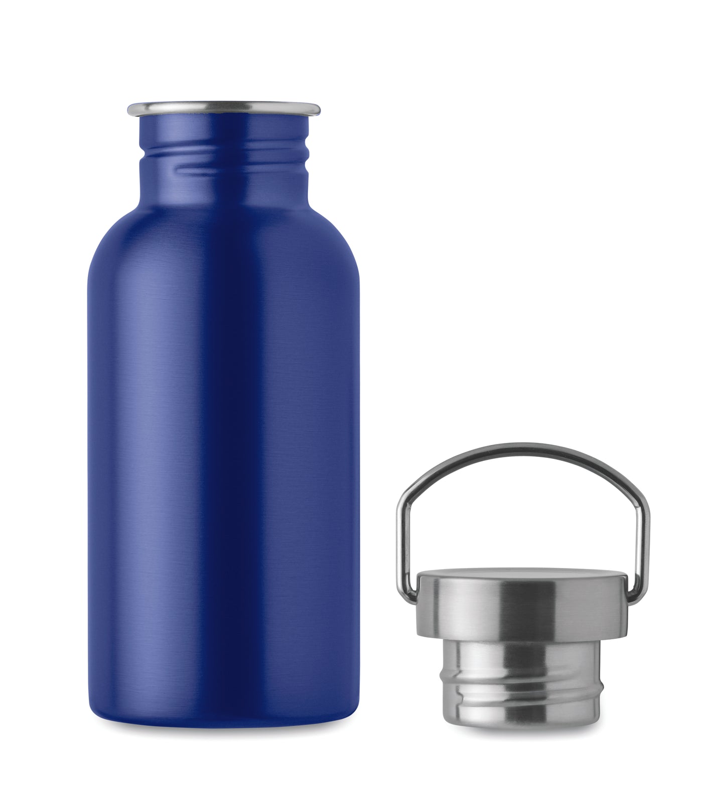 Einwandige Flasche aus recyceltem Edelstahl (90 % recycelter Edelstahl und 10 %