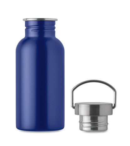 Einwandige Flasche aus recyceltem Edelstahl (90 % recycelter Edelstahl und 10 %