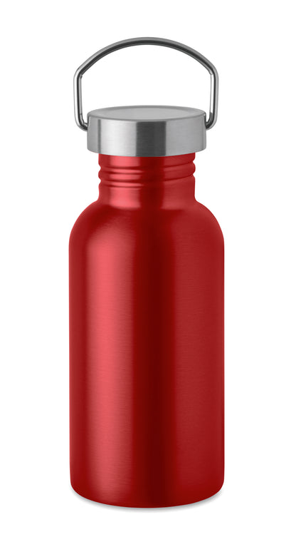 Einwandige Flasche aus recyceltem Edelstahl (90 % recycelter Edelstahl und 10 %