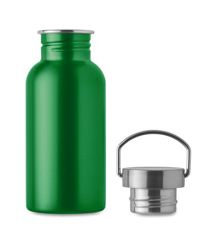 Einwandige Flasche aus recyceltem Edelstahl (90 % recycelter Edelstahl und 10 %