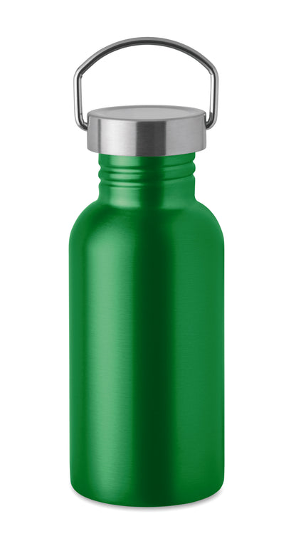 Einwandige Flasche aus recyceltem Edelstahl (90 % recycelter Edelstahl und 10 %
