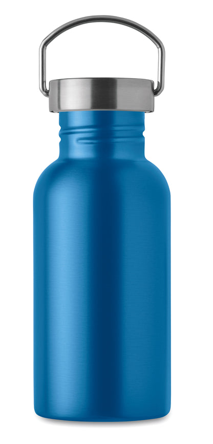 Einwandige Flasche aus recyceltem Edelstahl (90 % recycelter Edelstahl und 10 %