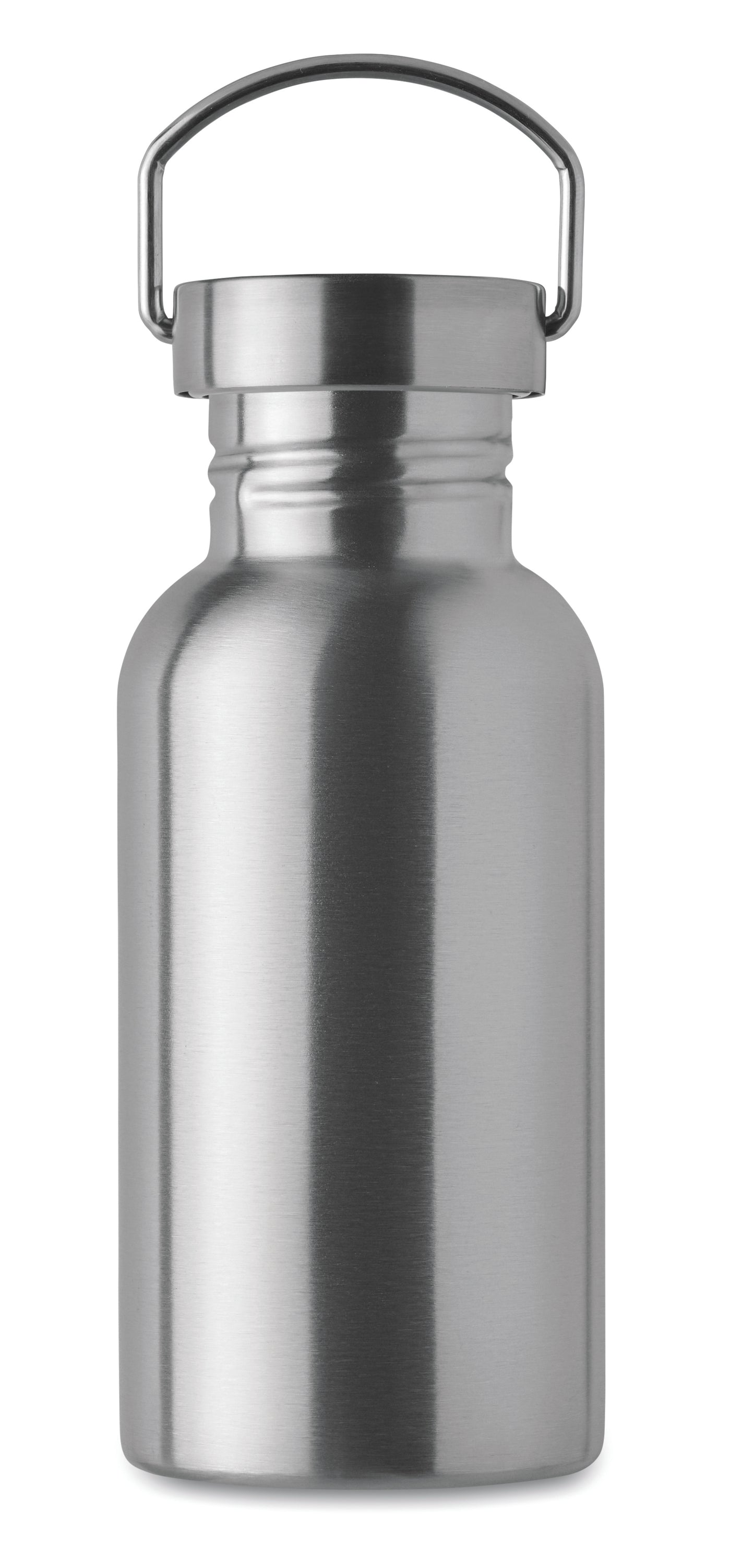 Einwandige Flasche aus recyceltem Edelstahl (90 % recycelter Edelstahl und 10 %