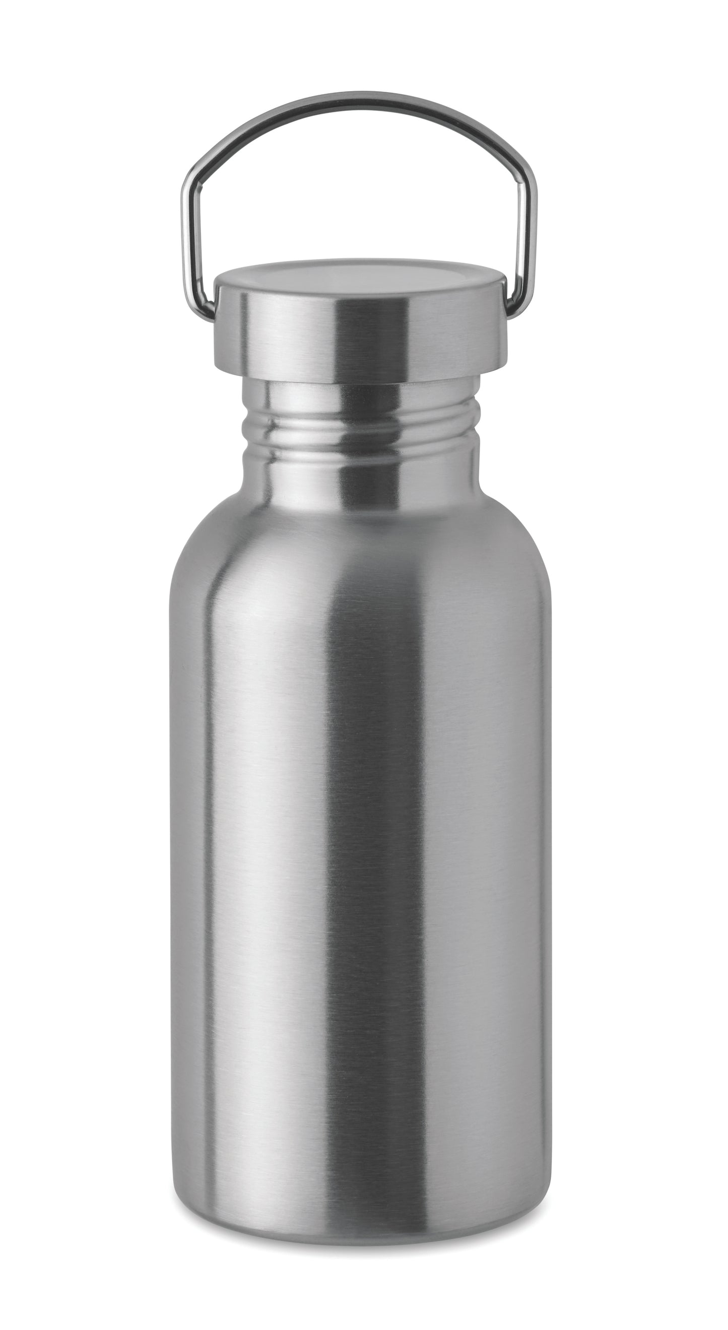 Einwandige Flasche aus recyceltem Edelstahl (90 % recycelter Edelstahl und 10 %