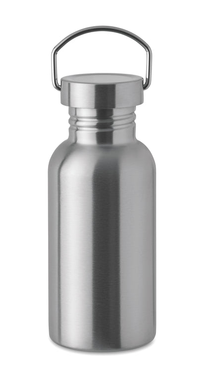Einwandige Flasche aus recyceltem Edelstahl (90 % recycelter Edelstahl und 10 %