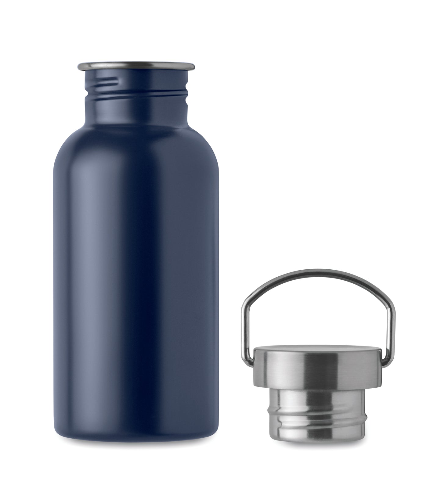 Einwandige Flasche aus recyceltem Edelstahl (90 % recycelter Edelstahl und 10 %