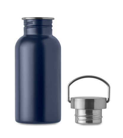 Einwandige Flasche aus recyceltem Edelstahl (90 % recycelter Edelstahl und 10 %