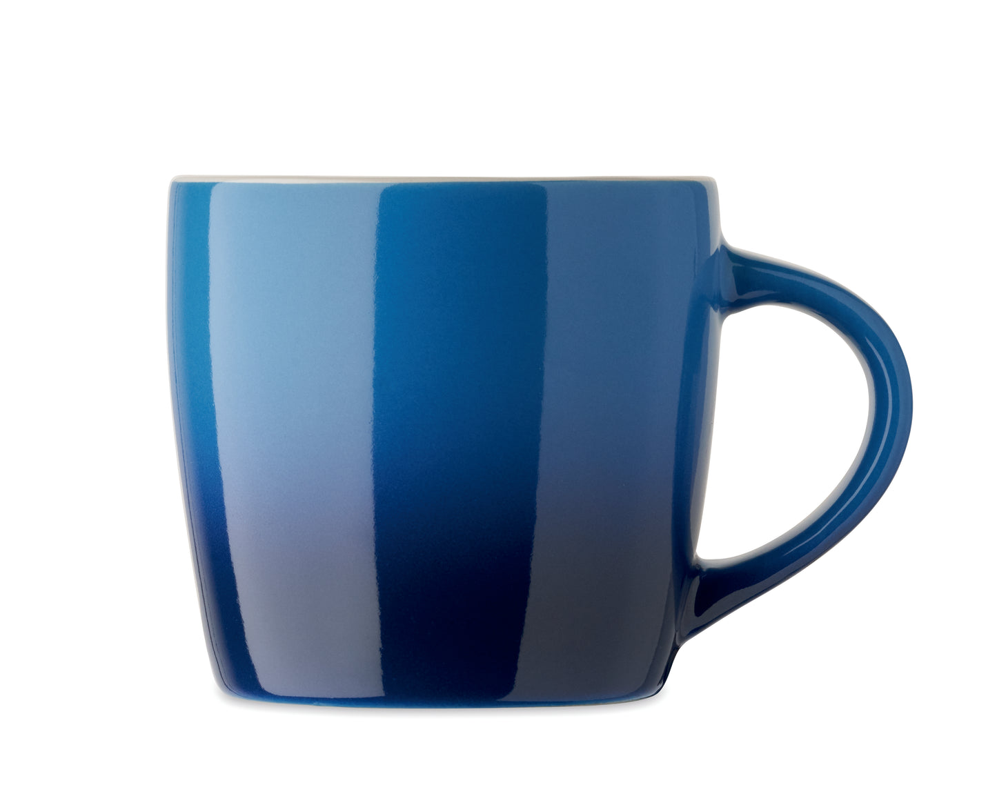 Becher aus Keramik mit Farbverlauf. Füllmenge: 300 ml.