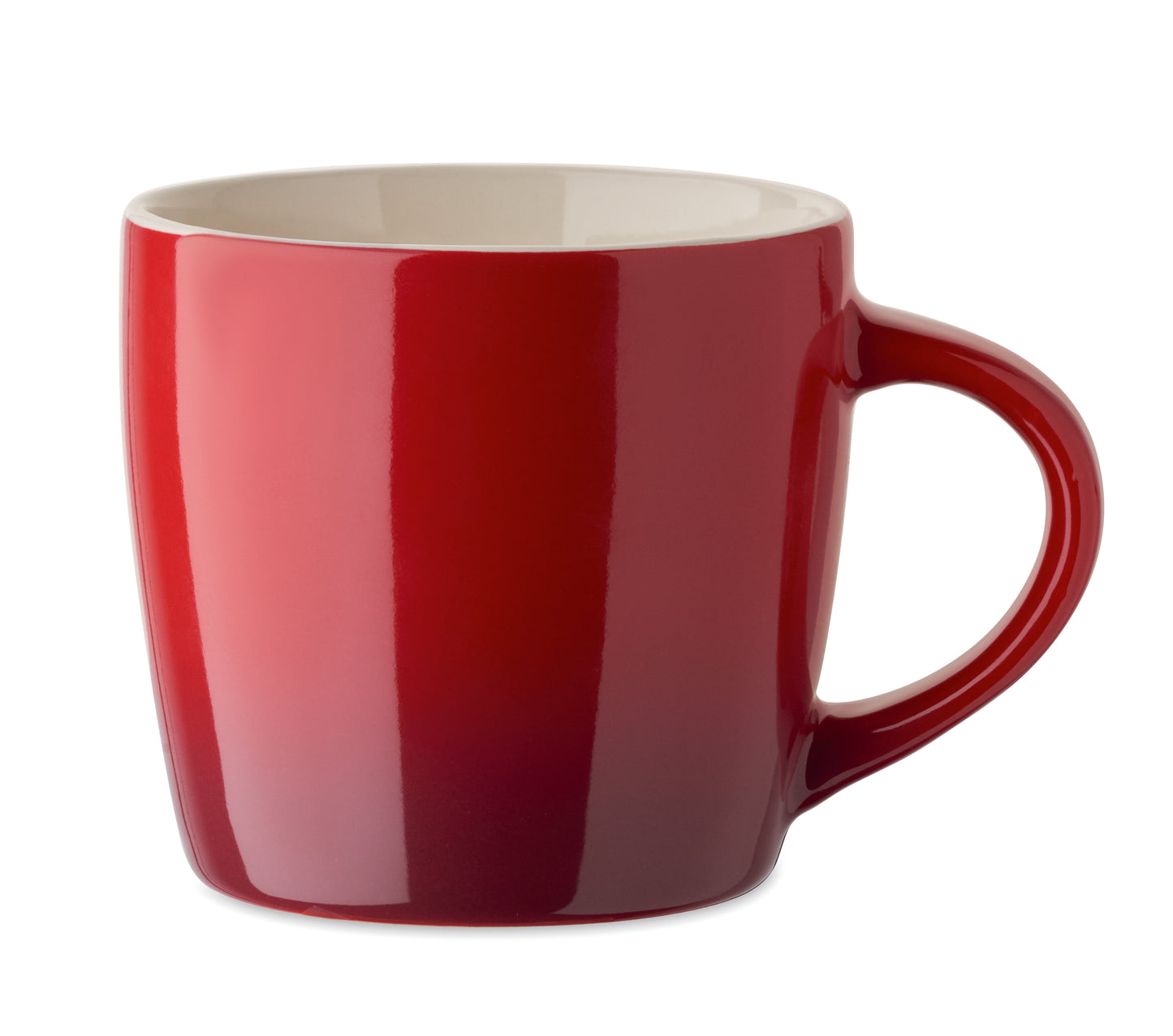 Becher aus Keramik mit Farbverlauf. Füllmenge: 300 ml.
